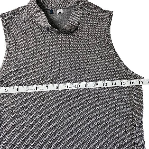 Adidas Essentials Mockneck Sleeveless Golf Top Sportswear Outdoor Workout Size S - Picture 5 of 6